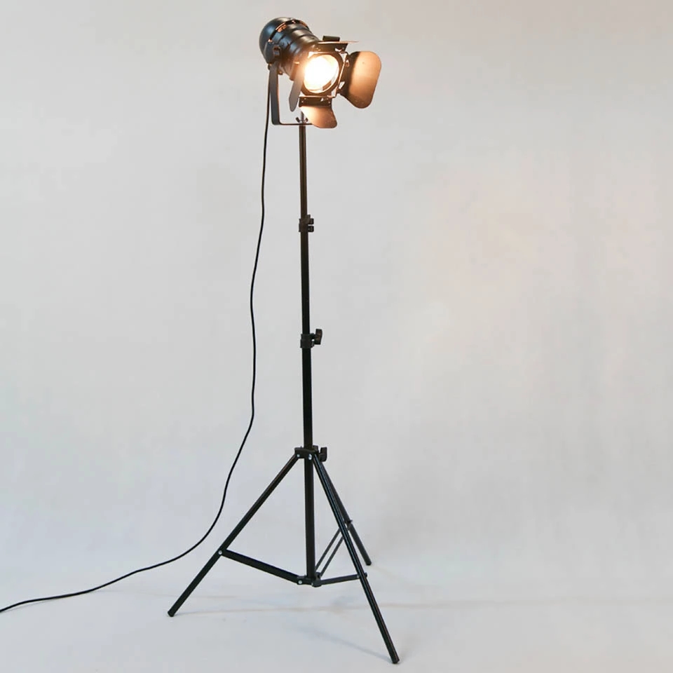 Floor Lamp Arched - Przemysłowy Bar kreatywny Studio Retro statyw