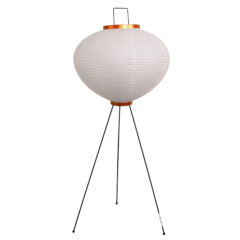 Floor Lamp Arched - Japanese Noguchi Akari Rice Paper Floor