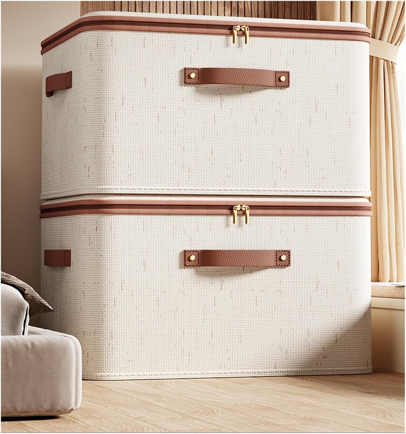 Locker Storage Metal - Pojemnik do przechowywania z pokrywką, materiałowy