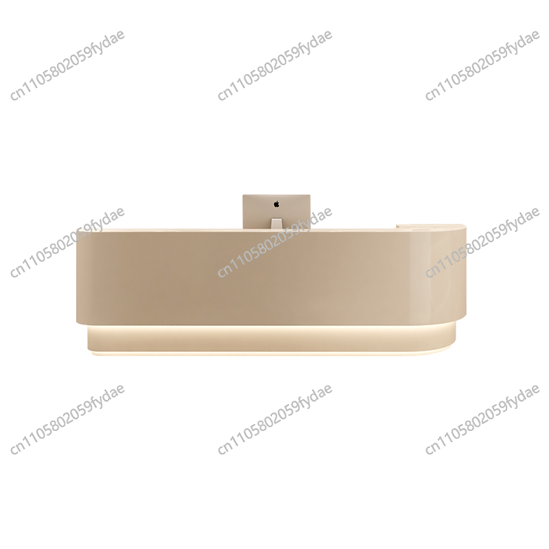 Office Furniture Logo - Lada recepcyjna sklepu odzieżowego Logo LED