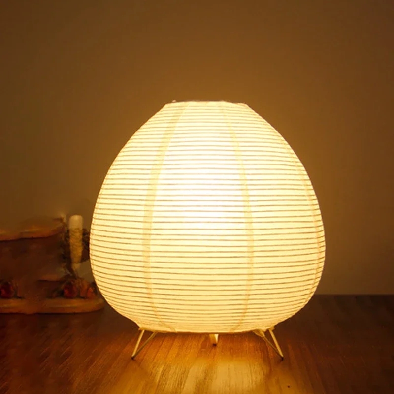 Floor Lamp Arched - Japońska Latarnia Papierowa Led Lampa Stołowa