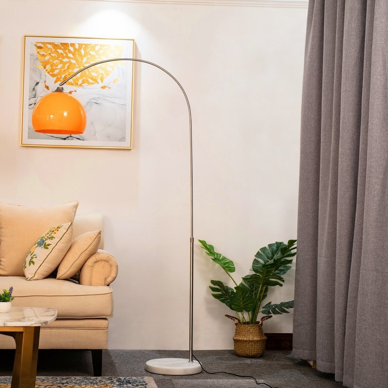 Floor Lamp Arched - Minimalistyczna Luksusowa Mini Lampa Podłogowa z