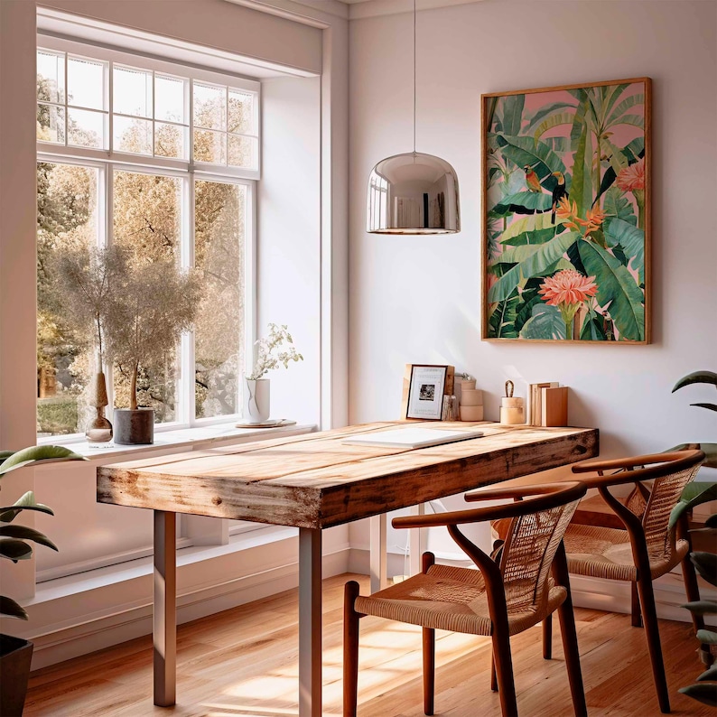 1 szt. Retro Tropikalny Plakat – Office Furniture Loft recenzja i cena