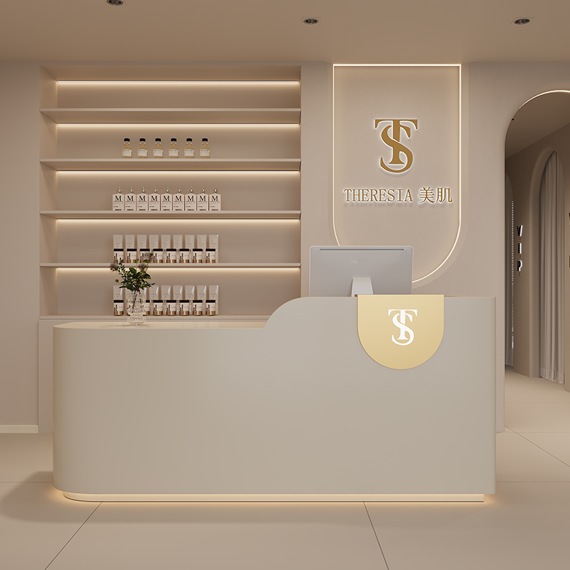 Duże Lada Recepcyjna Logo Biur – Office Furniture Logo recenzja i cena