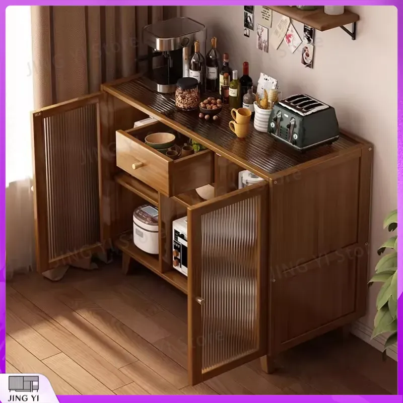 Drewniana szafka kuchenna, buf – Credenza Office Storage recenzja i cena