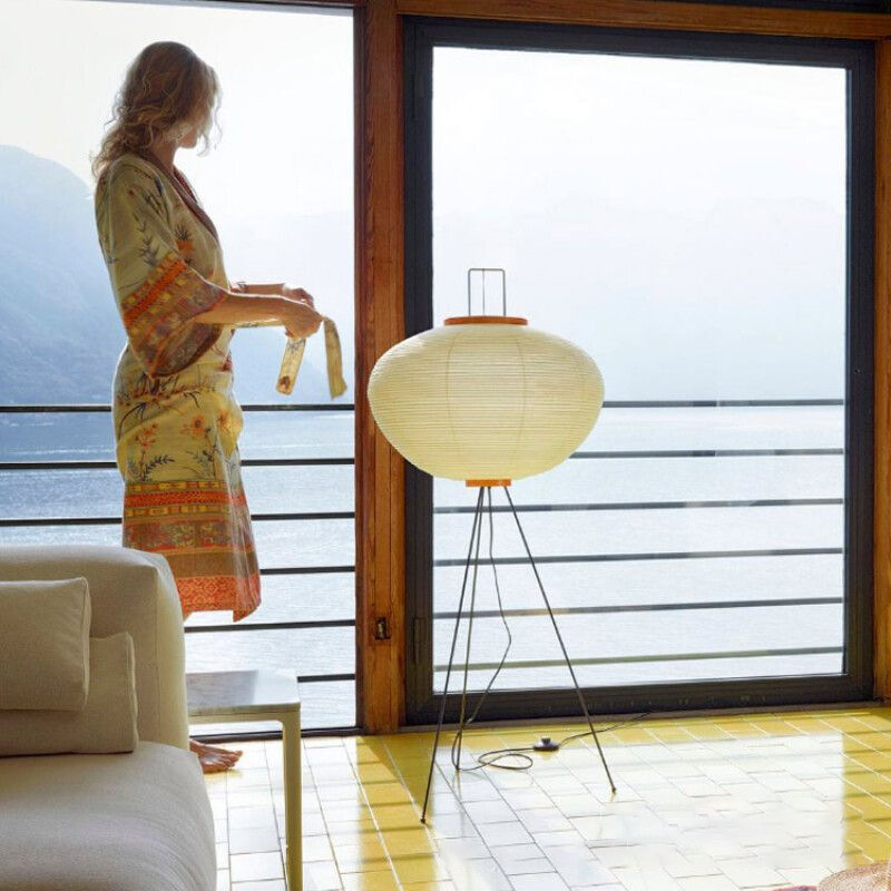 Japanese Noguchi Akari Rice Pa – Floor Lamp Arched recenzja i cena