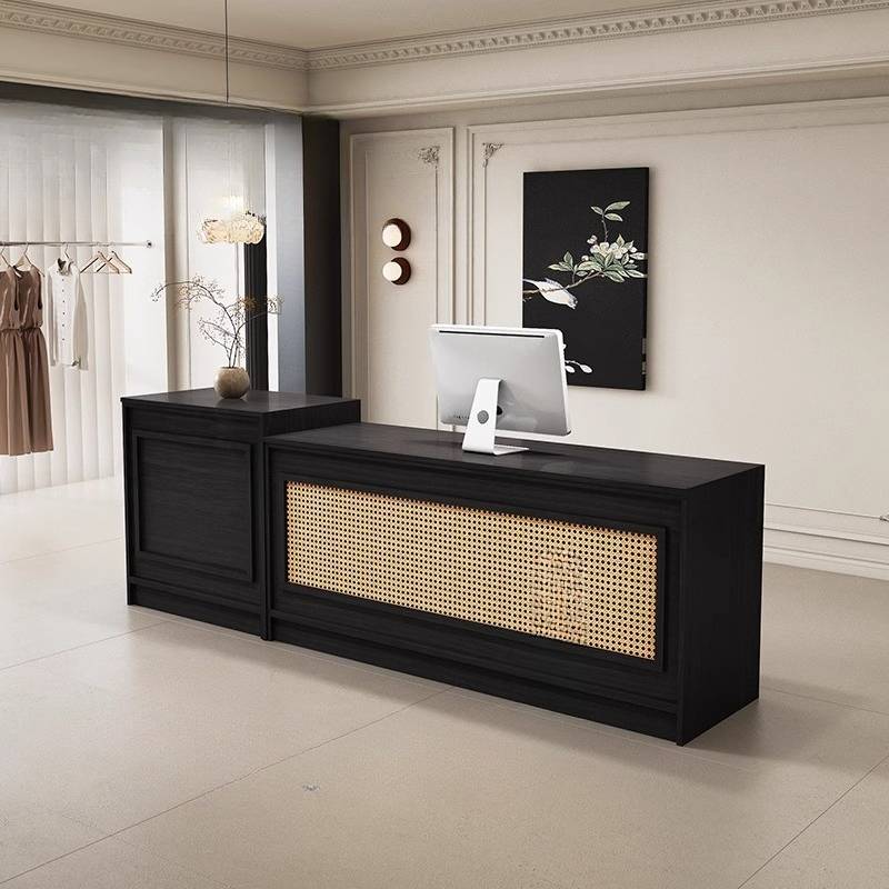 Lada Recepcyjna Logo Brązowa E – Office Furniture Logo recenzja i cena