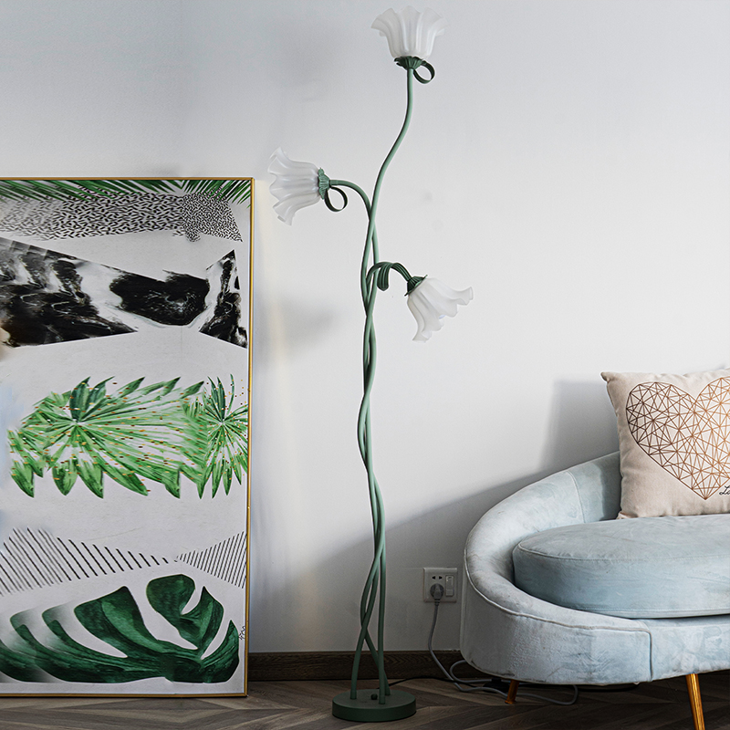 Kwiatowa lampa podłogowa, E26  – Floor Lamp Arched recenzja i cena